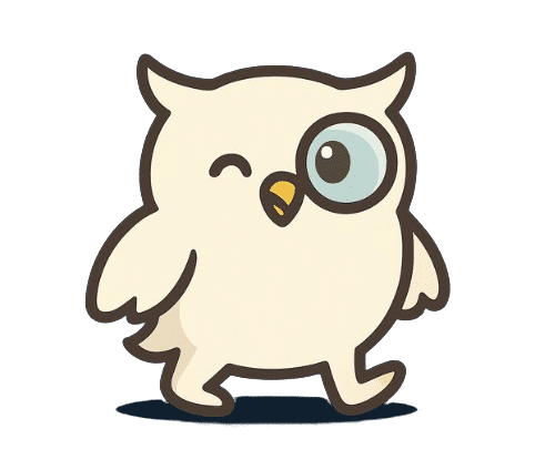 Logo du blog Créabuse, dédié à la création d'entreprise, avec une mascotte en forme d'oiseau avec un monocle